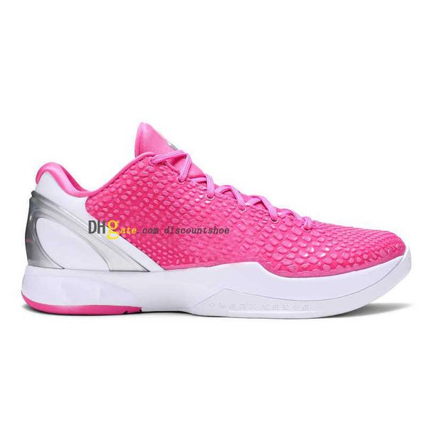 

6 protro think pink basketball shoes shoe mens sneakers size us 7-12 dj3596 600
