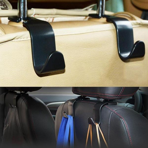 

hook hanger 2pcs creative car seat back hooks organizer universal storage house simple styling coat
