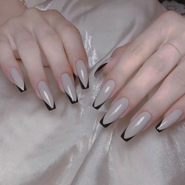 

2pcs nail cutter plate french manicure art making clipper module teea889 kits