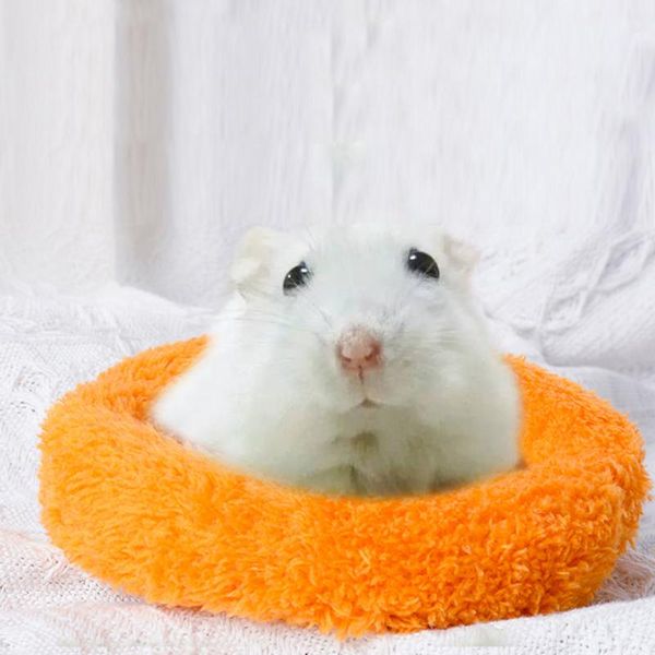 

hamster hedgehog chinchilla rat mouse long plush velvet cushion mat small animals sleeping bed warm supplies animal