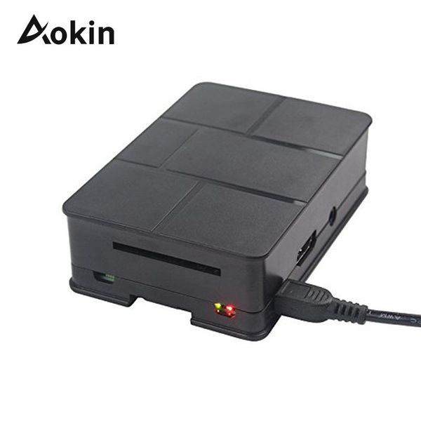 

integrated circuits for raspberry pi 3 model b case cover black shell abs plastic box 2 and b+