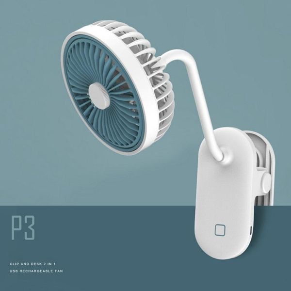 

electric fans personal deskfan with clip quiet table usb rechargeable