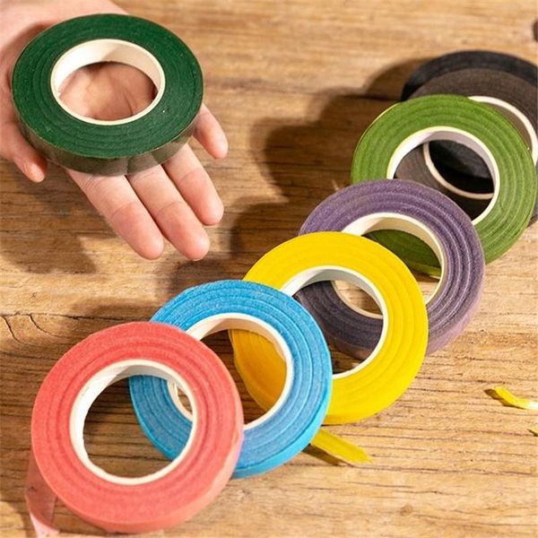 

window stickers 1 roll florist floral stem garland tape artificial flower stamen wraps decor wreath