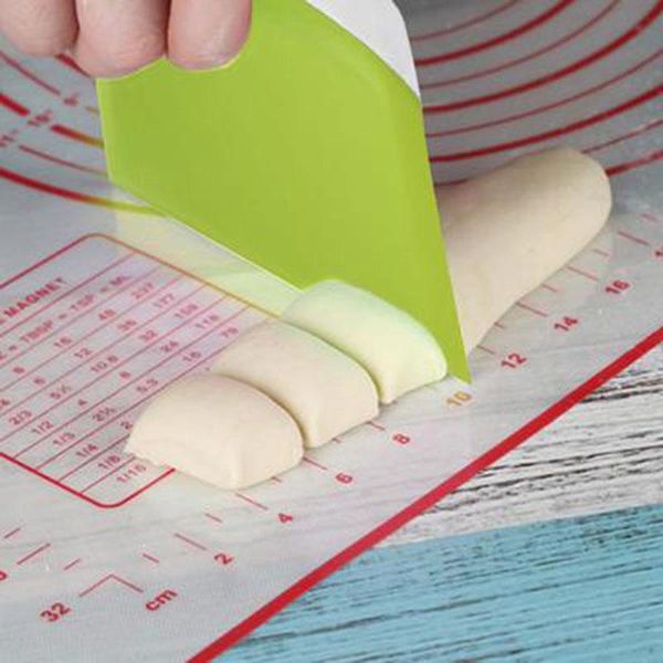 

kitchen cutter cake spatulas pastry butter scraper trapezoidal tools plastic dough baking &