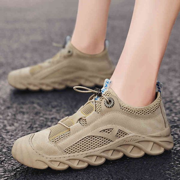 

dress shoes summer mesh men fashion sneakers footwear outdoor breathable walking casual tenis masculino zapatillas hombre fb6n, Black