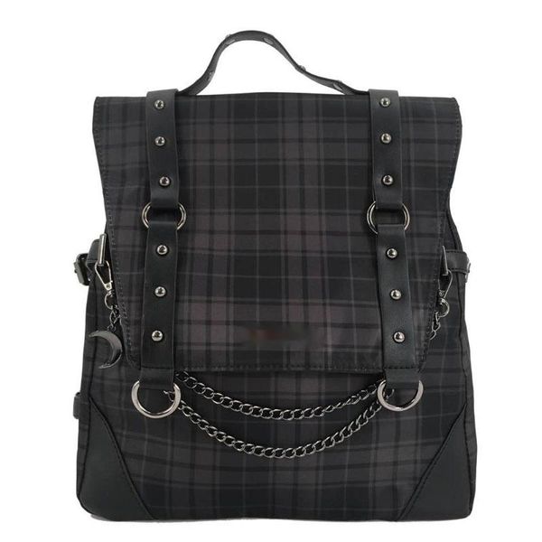 

plaid nylon female travel daypack vintage backpack book schoolbags feminina school casual rucksack women bag rugzak bags