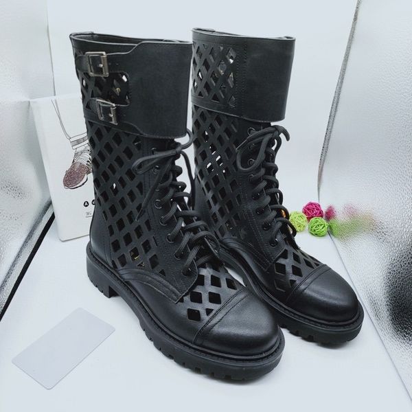 

black genuine leather wedding party shoes boot for women shoes boots tall boots waterproof platform high heels 35-40