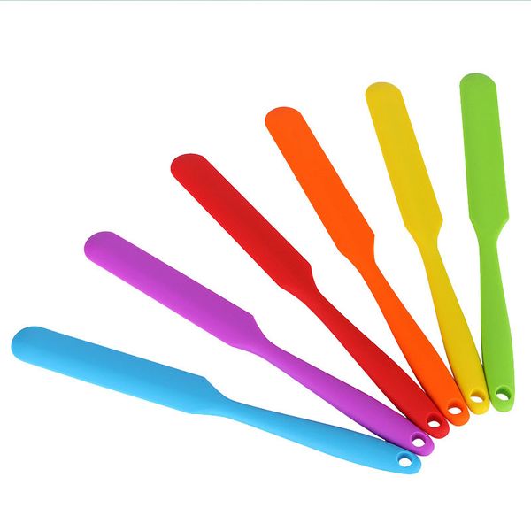 Ferramentas de bolo Longa Silicone Spatula Manteiga Creme Misturando Acessórios de Cozinha Cozimento Para Bolos