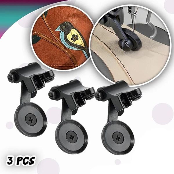 

sewing tool roller presser leather rolling foot high-head industrial machine home supplies accessories #t2p notions & tools, Black