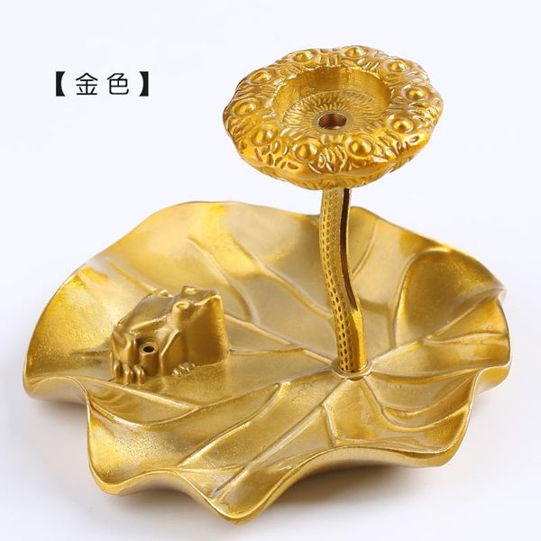 

fragrance lamps pure copper backflow gold stick flower incense burner metal room reed diffuser sticks decoration mediter ii50xxl
