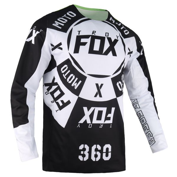 

new motocross jersey atv racing 360 off-road riding dirt bike jersey sizes, Black