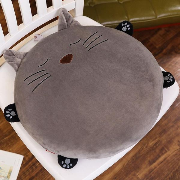 

cartoon 3d animal sheep cat chair lounge cushion short plush sitting pad bench cushions cushion/decorative pillow