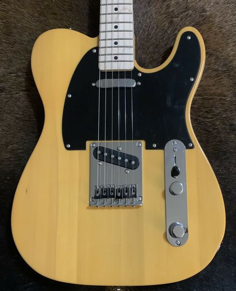 

squier electric guitar - butterscotch blonde