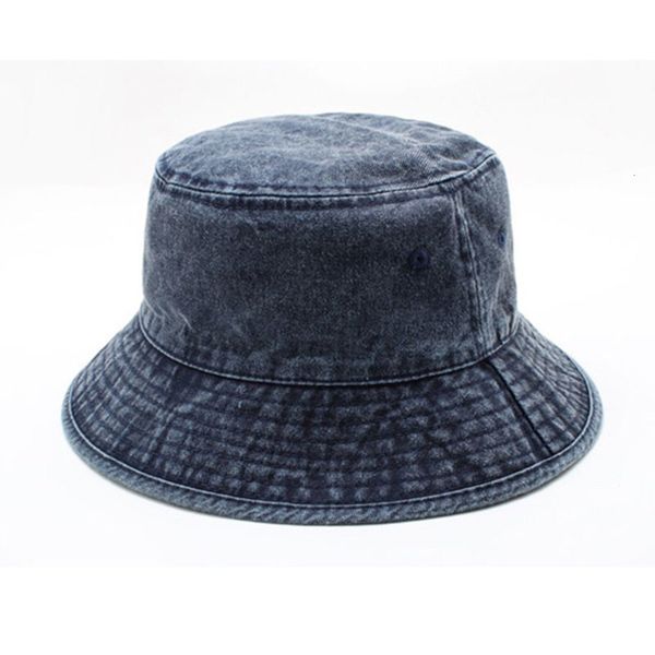 

man woman denim bucket hats baseball caps beanie baseball cap for man womens casquette 4 color mens woman bucket hat chapeaux, Blue;gray