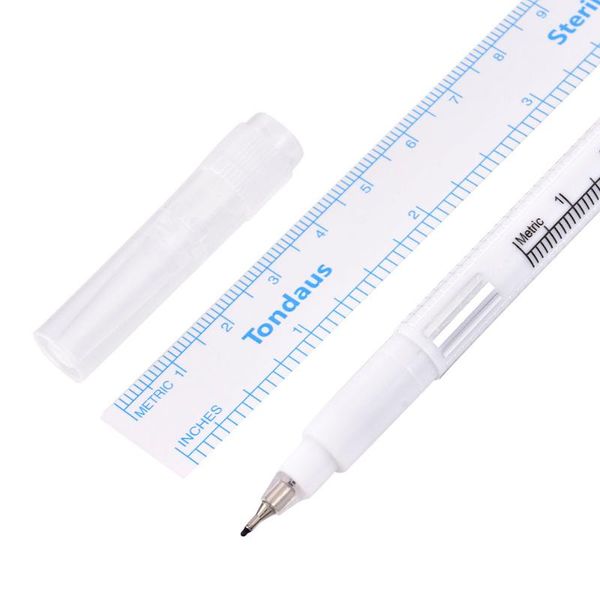 

eyebrow tools & stencils 1 pcs tattoo eyelash extension fixed point marker pen grafting tool beauty waterproof skin positioning