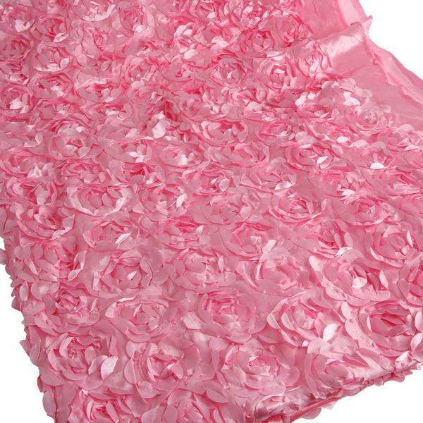 

carpets 140*200cm satin 3d rose flower aisle marriage decor wedding carpet curtain 875a