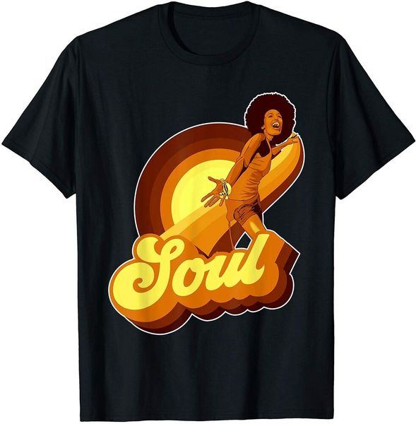 

70s funk afro soul retro vintage t-shirt boys men t-shirt, White;black