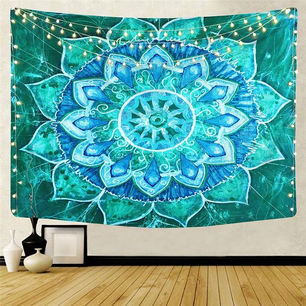 

tapestries mandala fashion wall hanging decor home living room cloth print night moon tapestry carpet