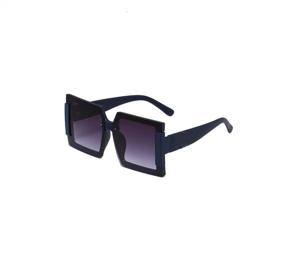 

6158 fashion large frame sunglas's net red street po square sunglass, White;black