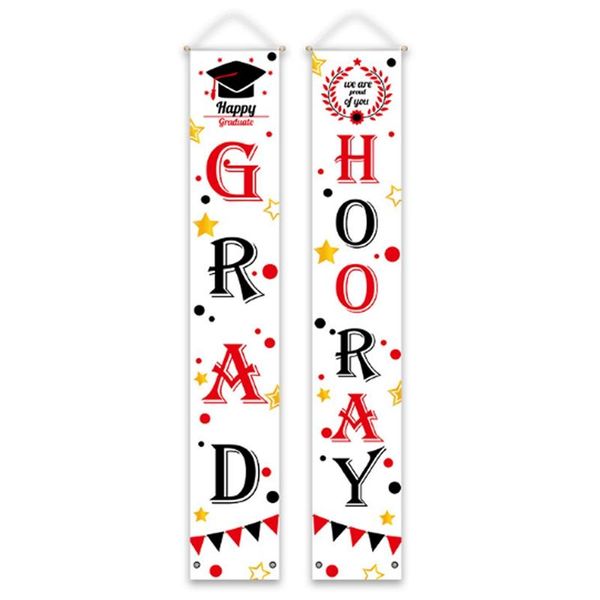 

graduation season party decoration curtain banner