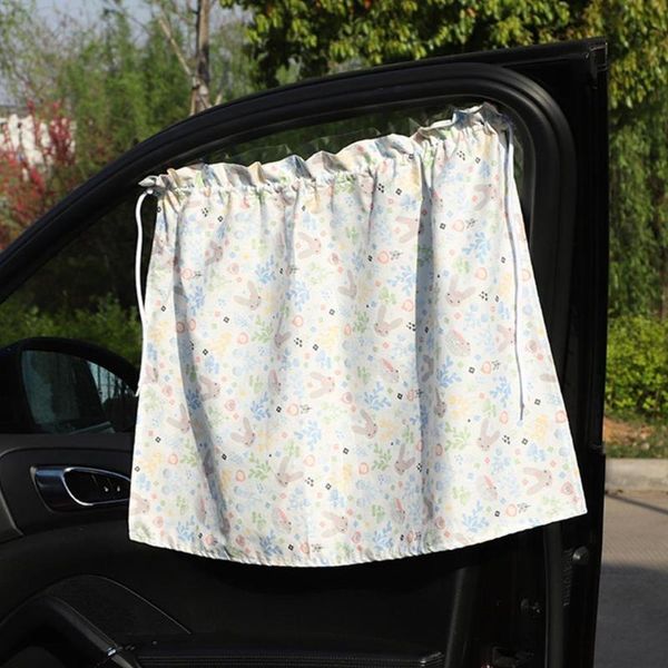 

car sunshade curtain suspension type rear side window film visor heat shield uv protection for baby kid