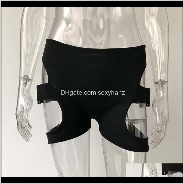 

womens clothing apparel drop delivery 2021 trendy women clothes summer polyester casual hight waist shorts one pieces whgop, White;black