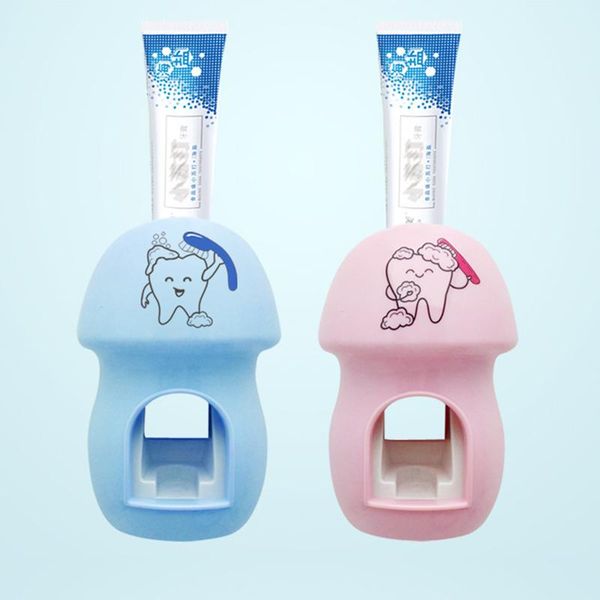 

bath accessory set automatic toothpaste toothbrush holder dispenser cute squeezers bathroom accessories for kid