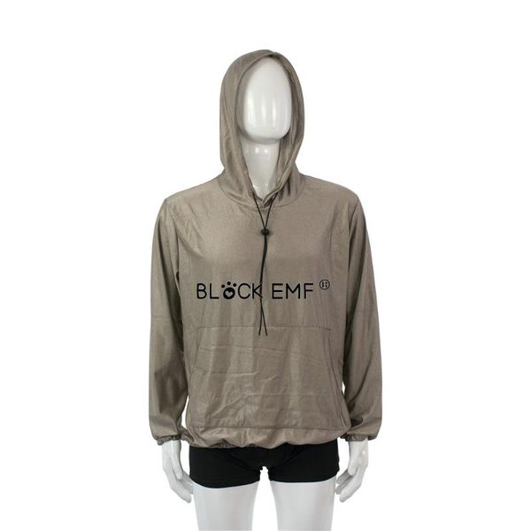 

men's hoodies & sweatshirts emf anti-radiation protection radiation shielding, Black