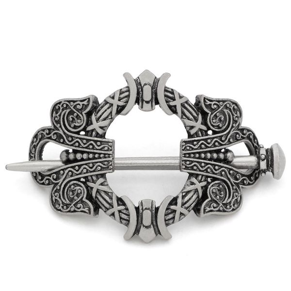 

viking celtic knot hairpin metal plate headdress fashion accessories, Golden;silver