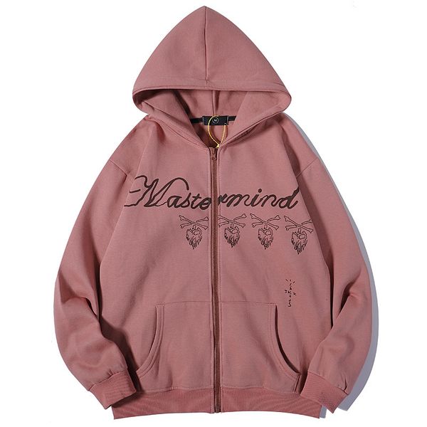 

men's sweaters mastermind men's hoodie, made of cotton and veet, cactus print, skeleton, skull, thick wool, hip hop, , a214, White;black