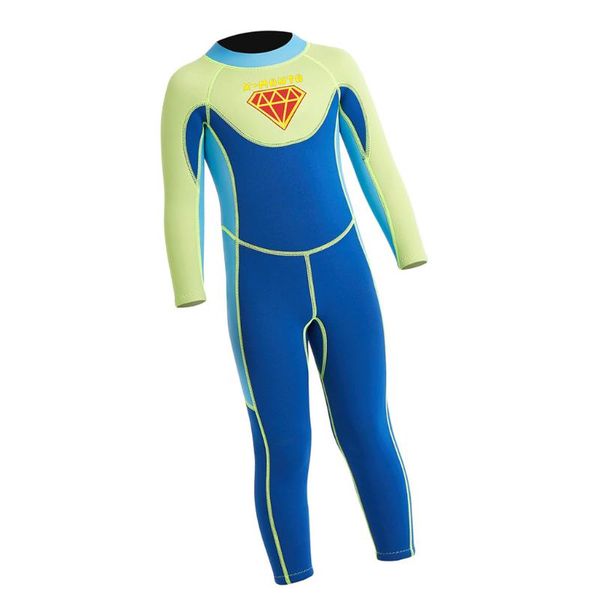 

swim wear kids wetsuit 2.5mm neoprene children water suits wet full
