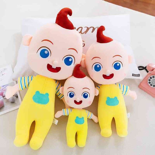 

cute super baby jojo doll bus plush toy pillow gift