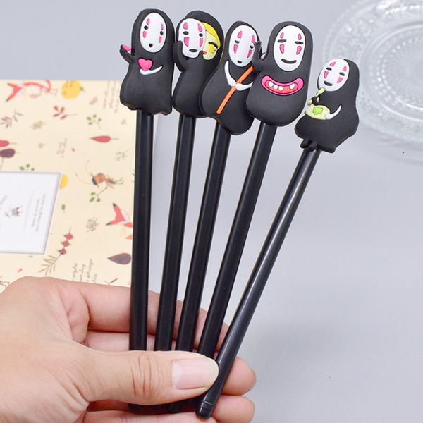 

pens k062 cartoon faceless man all black neutral hayao miyazaki cartoon water