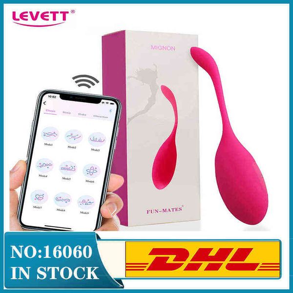 Ovos Levett Aplicativo Sem Fio Controle Brinquedos Sexuais Para As Mulheres Dildo Vibrando Ovo Wearable Calcinhas G Estimulador Spot Stimulator Vaginal Kegel Bola Seks 1124