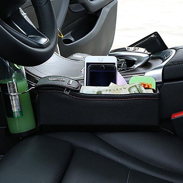 

car organizer auto gap pocket save order phone pad card purse accessories seat crack storage box cup beverage holder