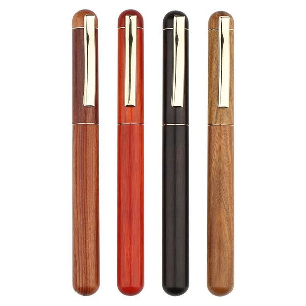 

fountain pens moonman m3 high-end handmade wood pen gold clip iridium nib good writing inking with box the gift choice