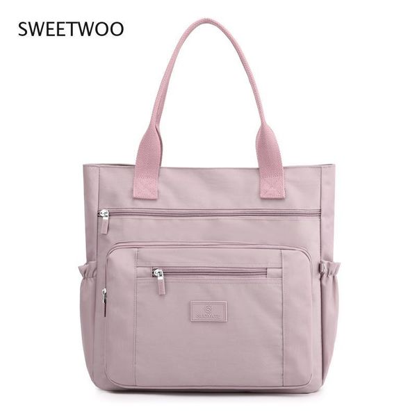 

evening bags 2021 fashion messenger bag women shoulder nylon handbag large capacity women's tote shopping