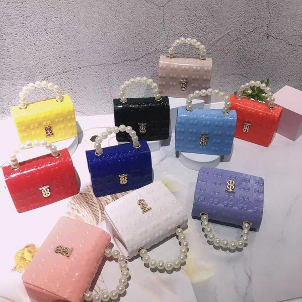 

evening bags 2021 handbag jelly female bag fashion one shoulder messenger cute small fresh candy 10 colors