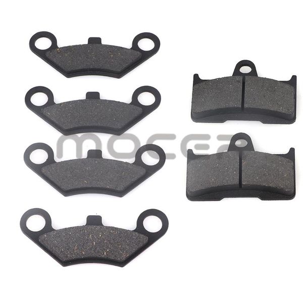 

motorcycle brakes 1 set front rear brake pads bicycle disc semi-metallic for cf moto 500 600 x5 x6 x8 u5 atv utv parts