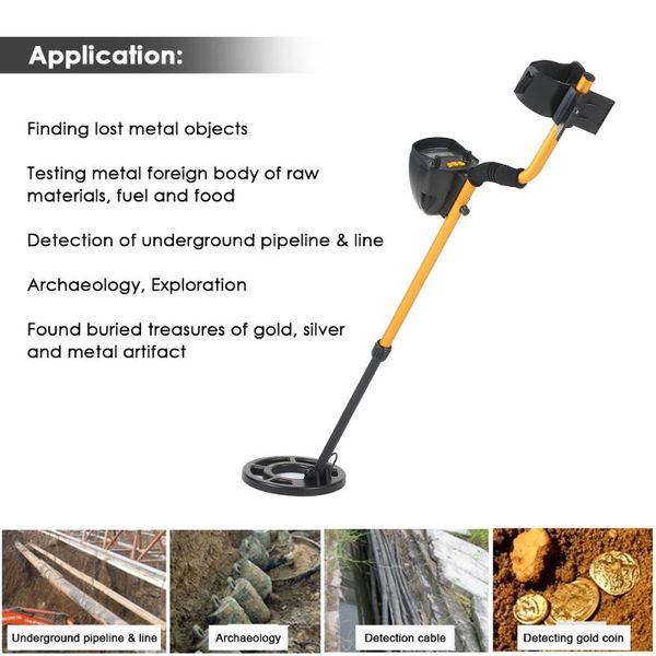 

kkmoon professional search underground metal detector md3009ii gold nugget high sensitivity sliver detectors