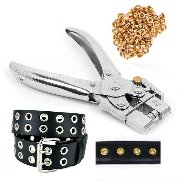 

binders 2 in 1 hole punch eyelet household pincer setting plier cloth button leather card shoe grommet rivet snap canvas ba setter