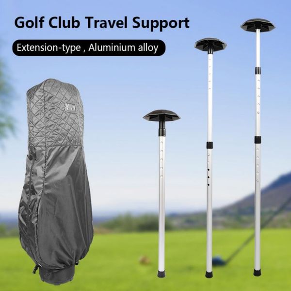 

foldable golf club stiff arm travel bag support pole stick bar stretch bracket durable protector practice holder complete set of clubs