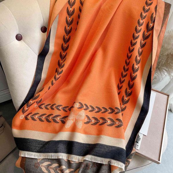 

bow geometry imitation cashmere scarf women's decorative air conditioning shawl live broadcast bib warm thickening, Blue;gray