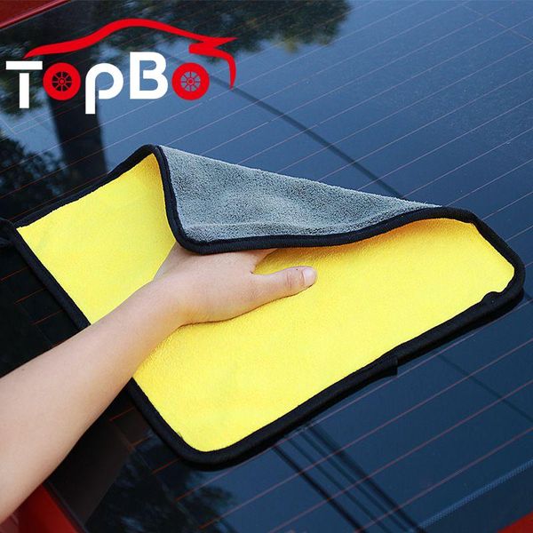

car sponge microfiber wash towels cleaning drying cloths rag detailing towel super absorbent absorb wax polishing