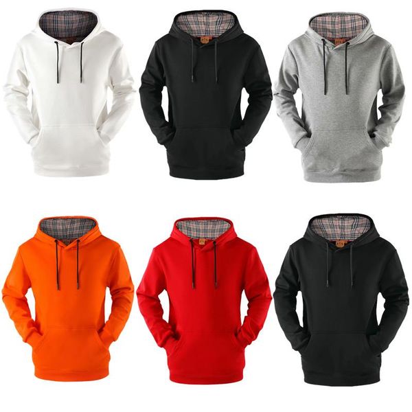 

gym clothing 2021 sweatshirt men training solid sweater hoodie with hip hop pocket male moleton sd02, White;black