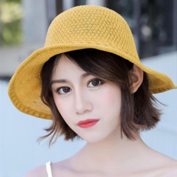 

ball caps 2021 pot hat female summer beach small fresh seaside vacation sunscreen ladies sun japanese fisherman, Blue;gray