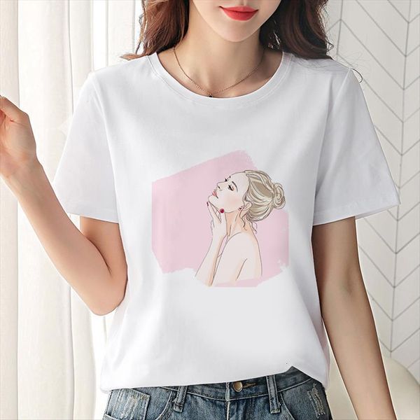

tees personality avatar printed hipster womens fashion retro harajuku white clothing