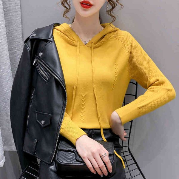 

new hoody womens tracksuits hooded sweatshirts autumn winter fleece oversize hoodies solid jackets sweatshirt women fleeces 210420, Black
