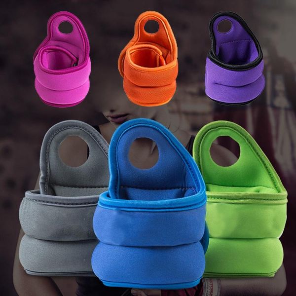 

sand bag 2pcs 1kg running walking hand wrist weights sandbag iron strengthen and widen the , strong fit, not easy to fall, suitable