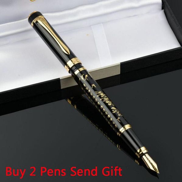 

selling brand luoshi 909 metal ink fountain pen china style gift buy 2 pens send